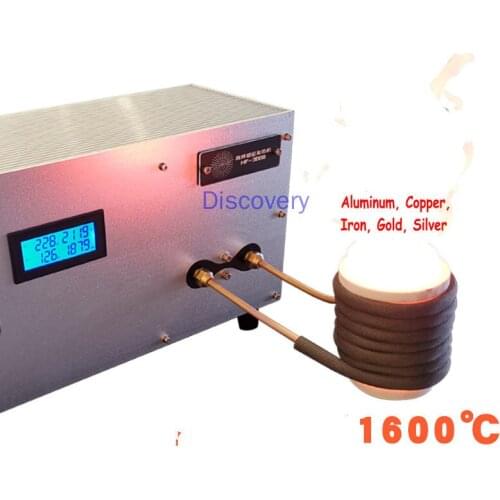 3000W High Frequency Induction Heating Machine for Melting Gold and Silver Iron Parts Quenching and Annealing