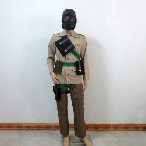Tom Clancys Rainbow Six Siege WIFI Mute Mark R. Chandar Christmas Party Halloween Uniform Cosplay Costume Customize Any Size