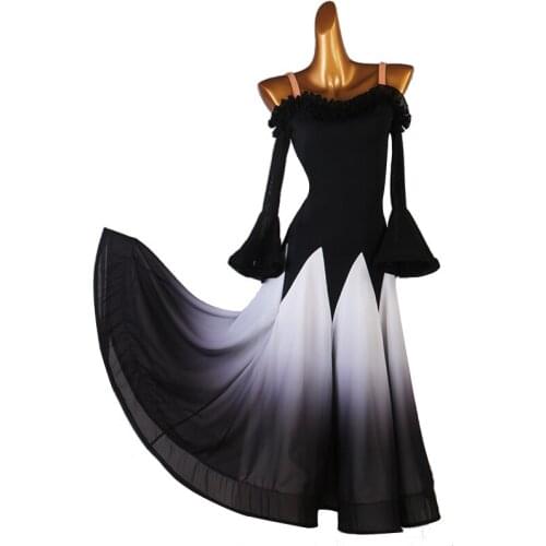 NEW woman modern dance performance competition dress national standard dance social dance Modern Dance Dress MQ265
