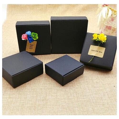 30pcs Small Kraft paper gift packaging box,kraft cardboard handmade soap candy box,personalized craft paper gift box