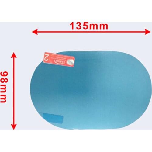 Rearview Rainproof sticker Accessories Auto Mirror Protective Rear View Mirror 2pcs
