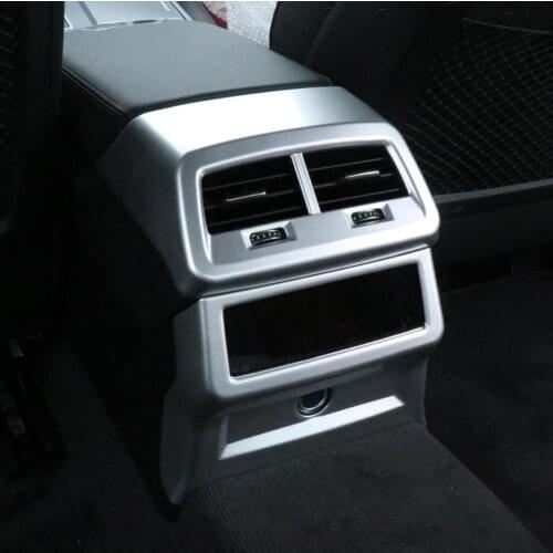 Car accessories For Audi A6 C8 2019 Armrest Box Air Conditioning Vent Outlet Cover Trim Car styling ABS