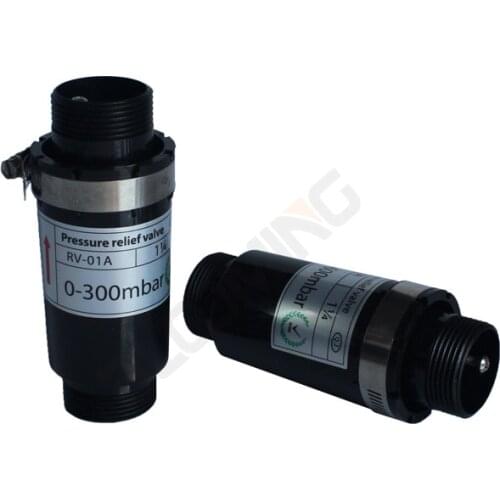 0-600mabr high pressure relief valve used for pressure air ring blower/vacuum pump/CNC touter machine
