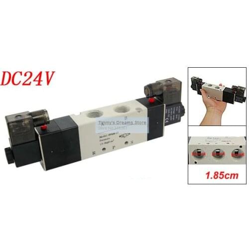 Free Shipping DC 24V Air Control Pneumatic Solenoid Valve 4V430C-15
