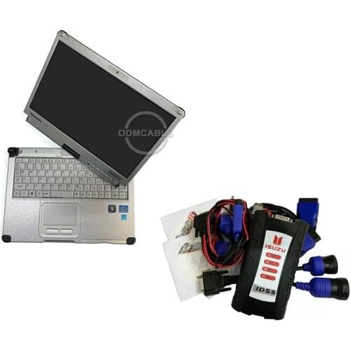 G-IDSS for Isuzu Truck Road Car ，E-IDSS for Isuzu Excavator Truck with CFC2 laptop IDSS excavator diagnostic FOR ISUZU IDSS III