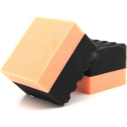 Car Tire Waxing Polishing Compound Washing Sponge Cleaning Pad Brush Car interior washing Sponge 2020