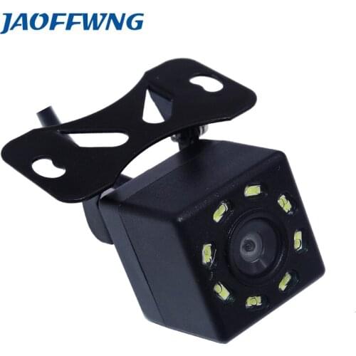 Free Shipping,Waterproof 8LED Night Vision Car CCD Rear View Camera Reverse Camera For Auto Parking Monitor car rear view camera