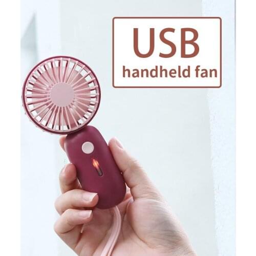 Usb Rechargeable Mini Pocket Palmtop Fan Portable for Fan Handheld Fans Appliances Desktop Air Cooler Outdoor Travel Neck Fan