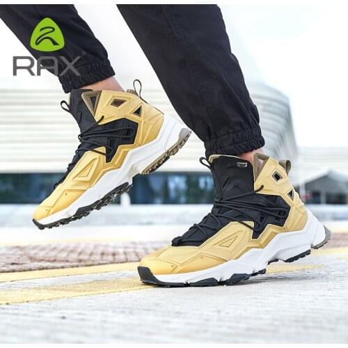 RAX Hiking Boots Men Outdoor Sports Sneakers for Men Trekking Shoes Lightweight Breathable Multi-terrian Sports Shoes