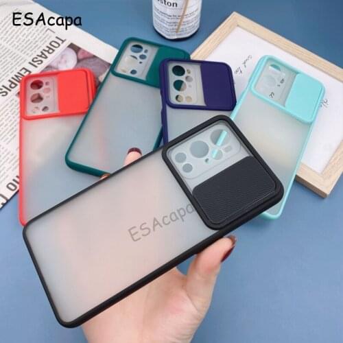 Matte Solid Color Clear Phone Case For Oneplus 9 Pro Slide Camera Lens Protection Shockproof Cover For One plus LE2121 LE2125