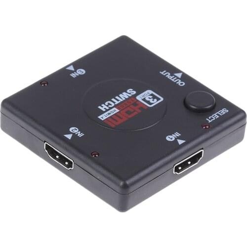 Mi 3 Port Switch AUTO Switcher Splitter Selector HUB Box Cable TV 2160P