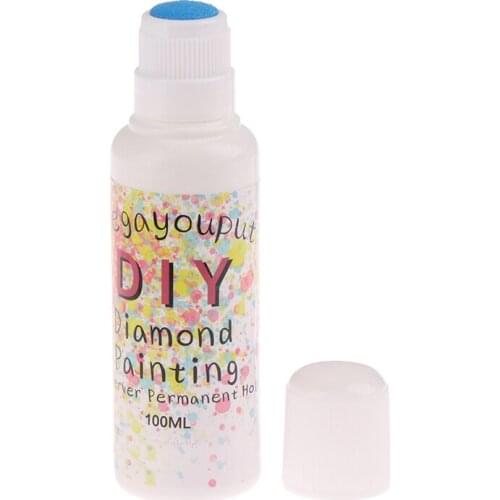 100ml DIY Diamond Painting Conserver Permanent Hold & Shine Effect Sealer for All 5D Diamond Painting Brightener Glue