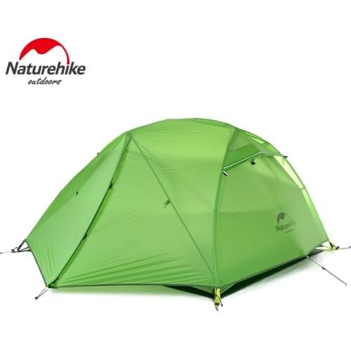 Naturehike Star River Camping Tent Travel Upgraded Ultralight 2 Person 4 Season Outdoor Tent With Free Mat NH17T012-T