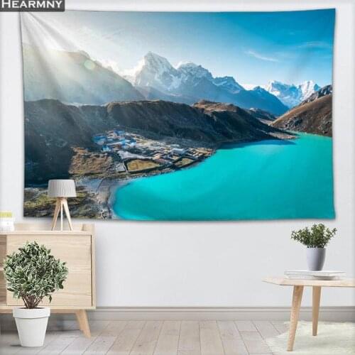 Nepal Tapestry Wall Hanging Decor Christmas Wall Tapestry Show Piece For Home Decoration Camping Tent Travel Sleeping Pad