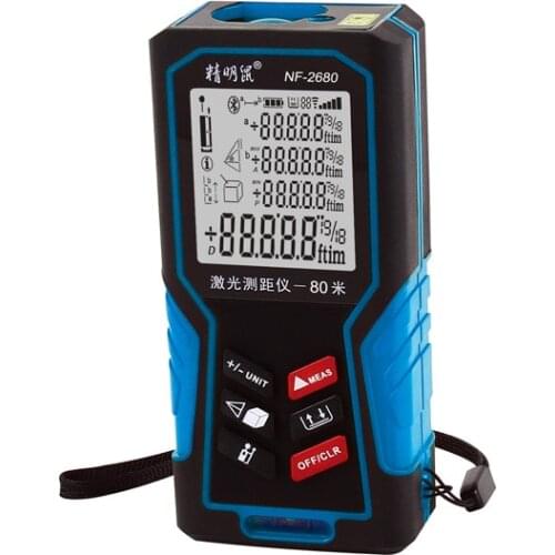 NF-2680 Digital Handheld Laser Distance Meter 80M measuring instrument digital laser distance meter