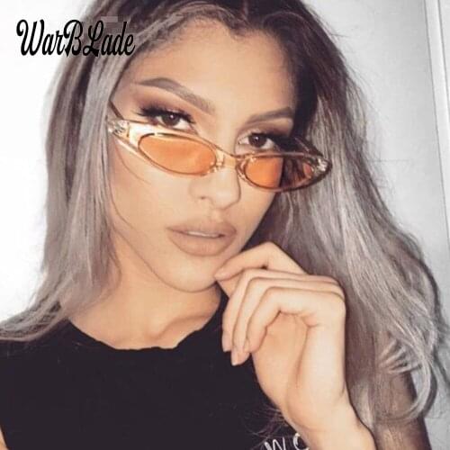 2018 New Cat Eye Sunglasses Women Luxury Brand Designer Sun Glasses Retro Small Red ladies Sunglass Cateyes Eyewear Shades
