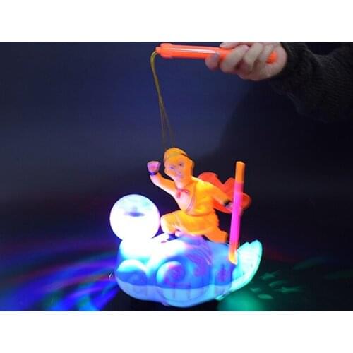 Light Music Children Universal Electric Portable Lantern Goodies For Sun Wukong Pig Eight Quit To Toys Robot Movie & Tv Plastic