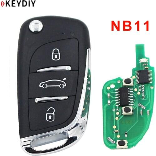 Universal Remote Key NB-Series for KD900 KD-X2 KEYDIY 3 button Remote Key NB11-ATT-36 NB11-ATT-46 for Peugeot/Citroen/Honda