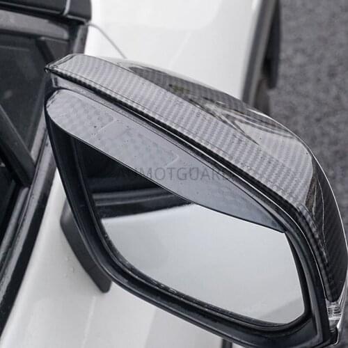 Rearview Mirror Rain Eyebrow For Toyota RAV4 RAV-4 2019 2020 Modified Reflective Mirror Car Decoration Car Accessories