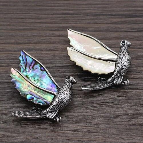 Hot Sale Girl Metal Bird Shape Brooches Women Alloy 2-color Beauty Lady Casual Office Brooch Pins Accessories Jewelry