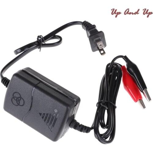 1pc 12V 1250mA Motorcycle Truck Volt Sealed Lead Acid Rechargeable Battery Charger 7.3x4.8x2.9cm EU/US Plug