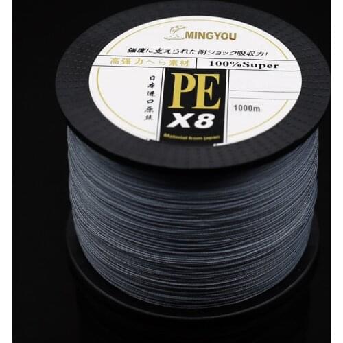 1000m 8 Strands 4 Strands Braided PE Fishing Line Smooth Distant Throw Thread Sea Wedkarstwo Line Pesca Accesorios Mar