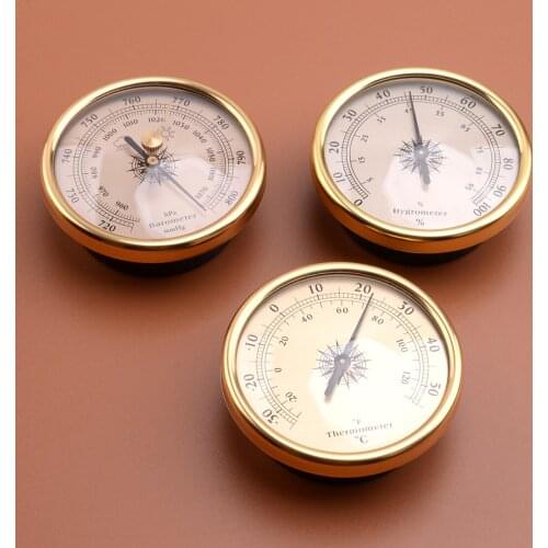 LETAOSK 3 pcs 3in1 Barometer Hygrometer Thermometer for Weather Forecast Weather Station