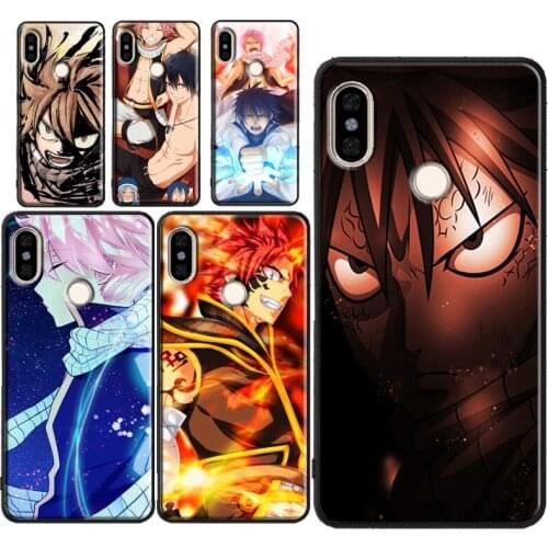 Anime Fairy Tail Natsu For Xiaomi Mi Note 10 Lite A3 9T Case For Redmi Note 9 Pro 8 7 8T 9S 9A 9C For POCO X3