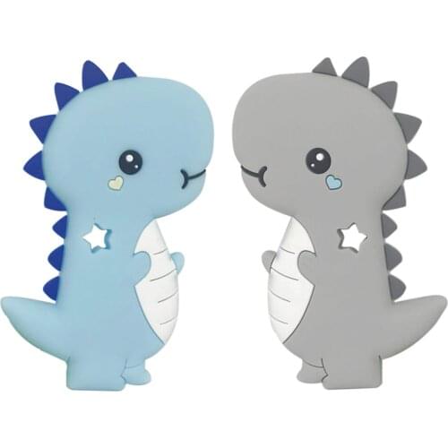 Baby Silicone Teether Sucking Cartoon Baby Soothing Bite Teeth Toy Silicone Chews Nurse Gift Toys BPA Free Dropshipping New