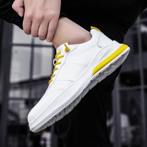 Mens man causal black 39 male Mens informales fashion shoe slip for leather mens spring s trainers breathable hot Male on sale