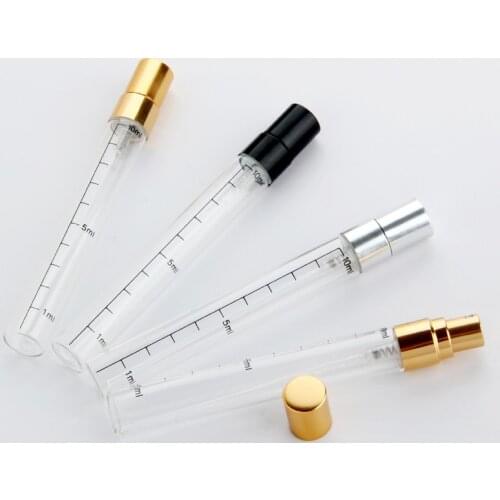 30pcs/lot Refillable Perfume Bottle Empty Spray Bottle 2ml/3ml/5ml/10ml Aluminium Spray Atomizer Cosmetic Travel Container