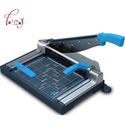 A4 size Heavy Duty Paper Cutter Stack Paper Cutting Machine cutter Paper Trimmer Multifunctional cutting aluminum sheet copper