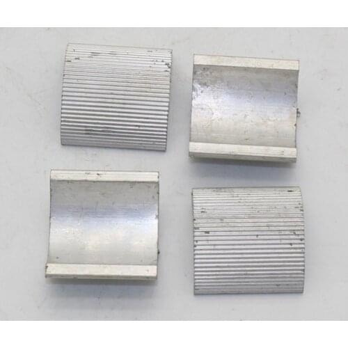 4Pcs 7/8 inch/22mm to 1 inch/25mm Handlebar Mount Riser Clamp Conversion Shim Spacer Aluminum Alloy for Motorcycle