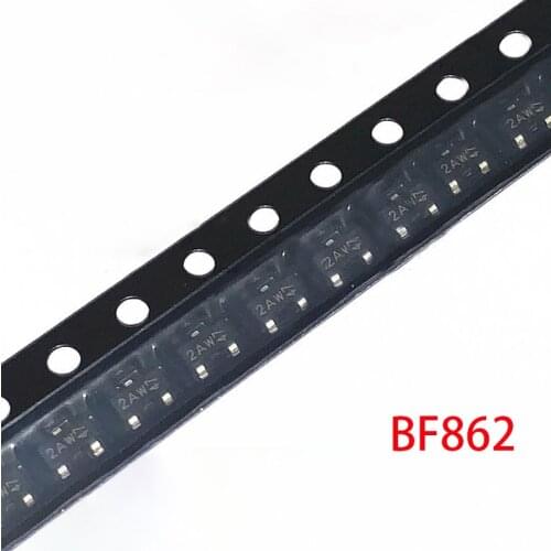 10pcs BF862 SOT-23 BF862,215 SOT23 JFET N-CHAN 20V SOT