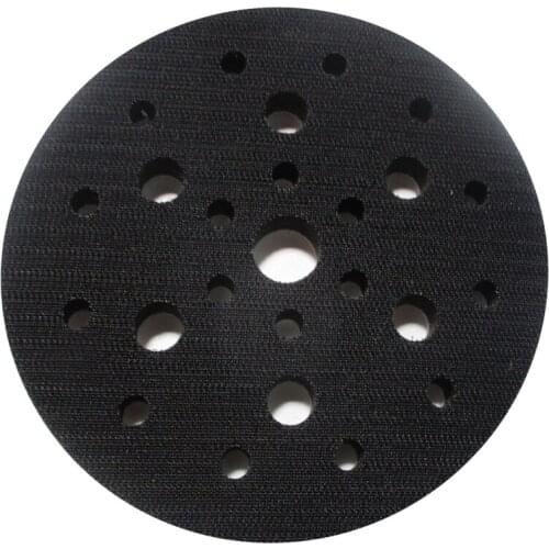 150 Mm Backing Pad Thread 25 Hole Disc Orbital Palm Sander Sanding Hook Loop