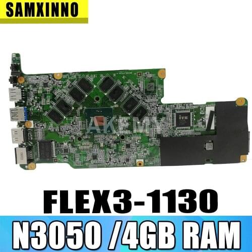 5B20K13586 for Lenovo Lenovo YOGA 300-11IBR FLEX3-1130 300S-11IBR BM5488 Laptop Motherboard CPU N3050 4GB RAM