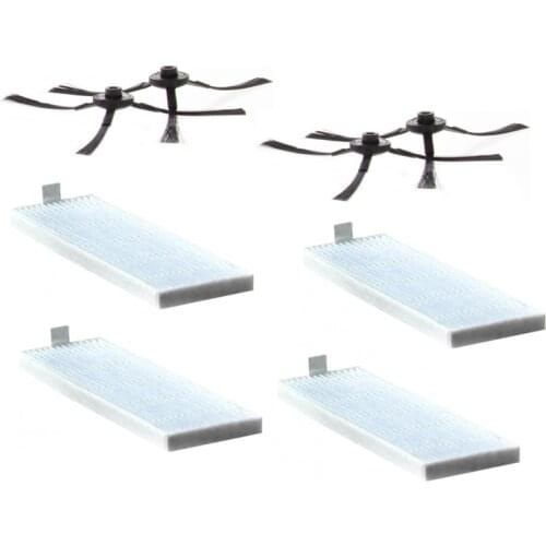 Robot Vacuum Cleaner HEPA Filter Side Brush Sponge Filter for AMIBOT Spirit Robotic Vacuum Cleaner Spare Parts Accessories