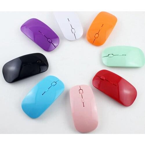 Wireless Mouse Computer Mouse PC Mause Ergonomic Mouse 2.4Ghz USB Optical Mice For Laptop PC