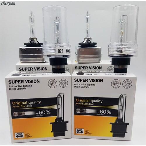 CSCSNL 2Pcs HID Xenon Bulb D1S D2S D3S D4S D1R D2R D3R D4R Car Headlight kit bulb 12V 35W 4300K 6000K 8000K 10000K Accessories