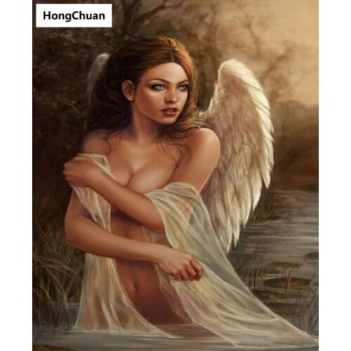 Sexy woman beauty, 5D DIY square round diamond painting cross stitch mosaic home decoration mural new year gift