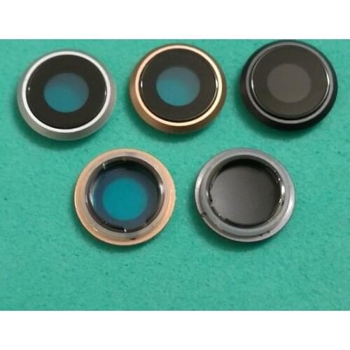 Original 50pcs/lot New Back Rear Main Camera Lens Glass Cover Ring For iPhone 8 4.7" Replacement Parts