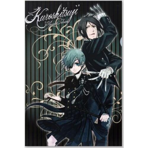 Print Painting Modular Kuroshitsuji Black Butler Picture Canvas Anime Japan Wall Art Home Decor Modern Bedside Background Poster