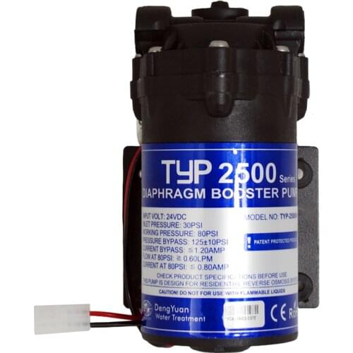 24V 50gpd RO Water Booster Pump Increase Reverse Osmosis Water System Pressure