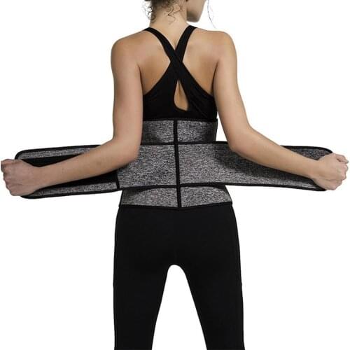 Belly band Neoprene Sauna Waist Trainer Corset Sweat Belt for Women Weight Loss Compression Trimmer Workout Fitness