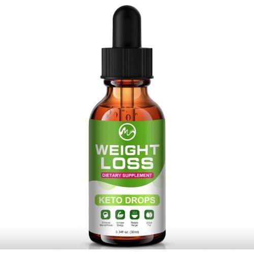Minch Weight Loss Products Keto Drops Appetite Suppressant for Adults Natural Metabolism Booster BHB Keto Fast Fat Burner 30ml