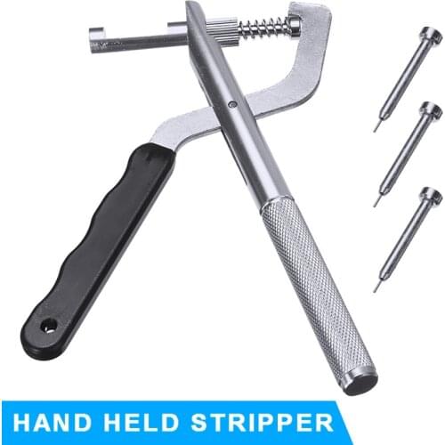 Adjustable Repair Tool Watch Repair Remover Tool Band Strap Link Pin Remover Plier With 3 Pins Watch Repair Tools For Watchmaker