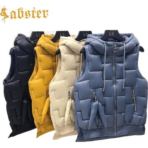SABSTER Women's Hooded Vests