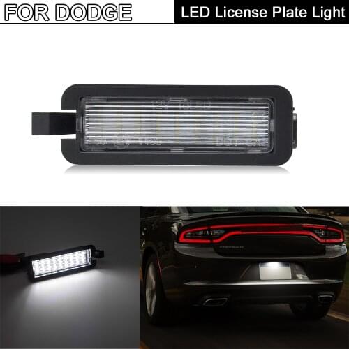 LED License Plate Lamp for Dodge Charger 2015-2018 ,Challenger 2015-2017,Chrysle 300 2015-2018