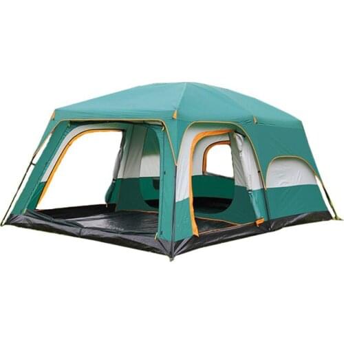 Suppliers Manufacturers Luxury 8 Persons Large Wind Resistant outdoor family party wedding Camping Tent