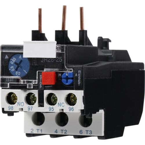 JR28-13 Manual Reset 3 Phase Motor Protection Thermal Overload Relay 2.5-4A